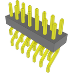 Conn Unshrouded Header HDR 14 POS 2mm Solder RA Side Entry SMD Tube