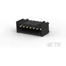 TE Connectivity-2-647127-7 Steckverbinderleisten und Leiterplattenbuchsen Conn Shrouded Header HDR 7 POS 3.96mm Solder ST Thru-Hole Package