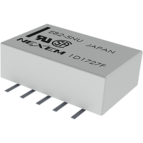 KEMET Corporation-EB2-12NU-L 信号继电器 Signal Relay 12VDC 1A DPDT(14.3x11.5x5.4)mm SMD