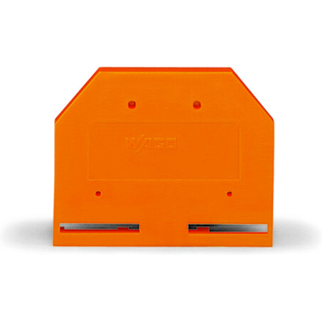 WAGO-282-301 Steckverbinderzubehör Connector Accessories End and Intermediate Plate Straight Polyamide 6/6 Gray Box