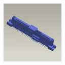 Amphenol Communications Solutions-10077259-002C-TRLF Steckverbinder, SCSI SAS 3.0 Connectors, Storage & Server System, Receptacle, Vertical, Surface Mount, 29 Positions