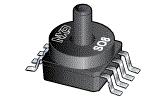 NXP Semiconductors-MPXA6115AC6T1 Board Mount Pressure Sensors Board Mount Pressure Sensor 0.2V to 4.7V 15kPa to 115kPa Absolute Automotive AEC-Q100 8-Pin SOP T/R