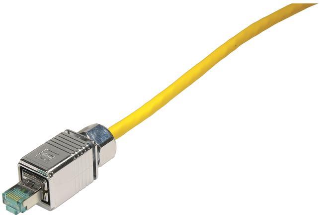 HARTING-09451951520 电话及电信连接器 HPP V4 RJ45 GL PLUG Cat6A 8p, METALIC