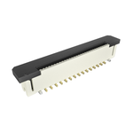 Conn FFC/FPC Connector SKT 30 POS 0.5mm Solder ST SMD T/R