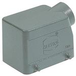 Hood 90° 32A Shell Size Powder Die Cast Aluminum Double Lock Han®