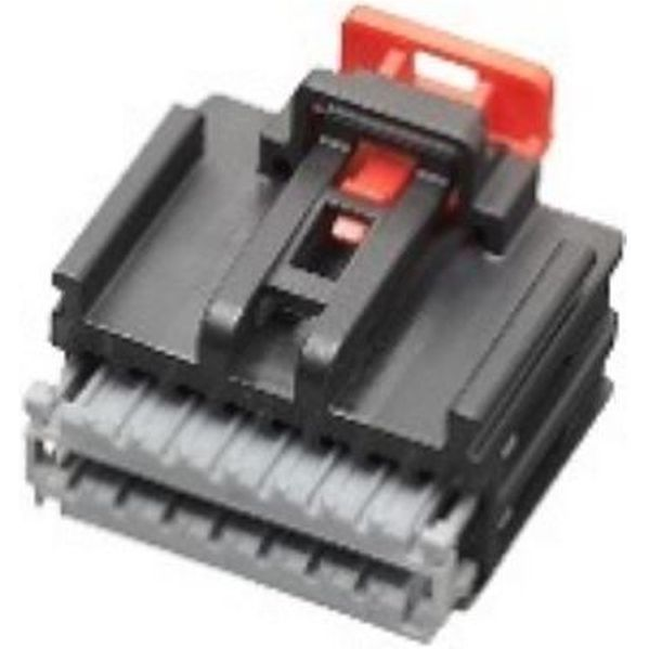 Delphi-13969778 Einzeladersteckverbinder, Gehäuse Conn Housing PL 16 POS Crimp ST Cable Mount Light Gray