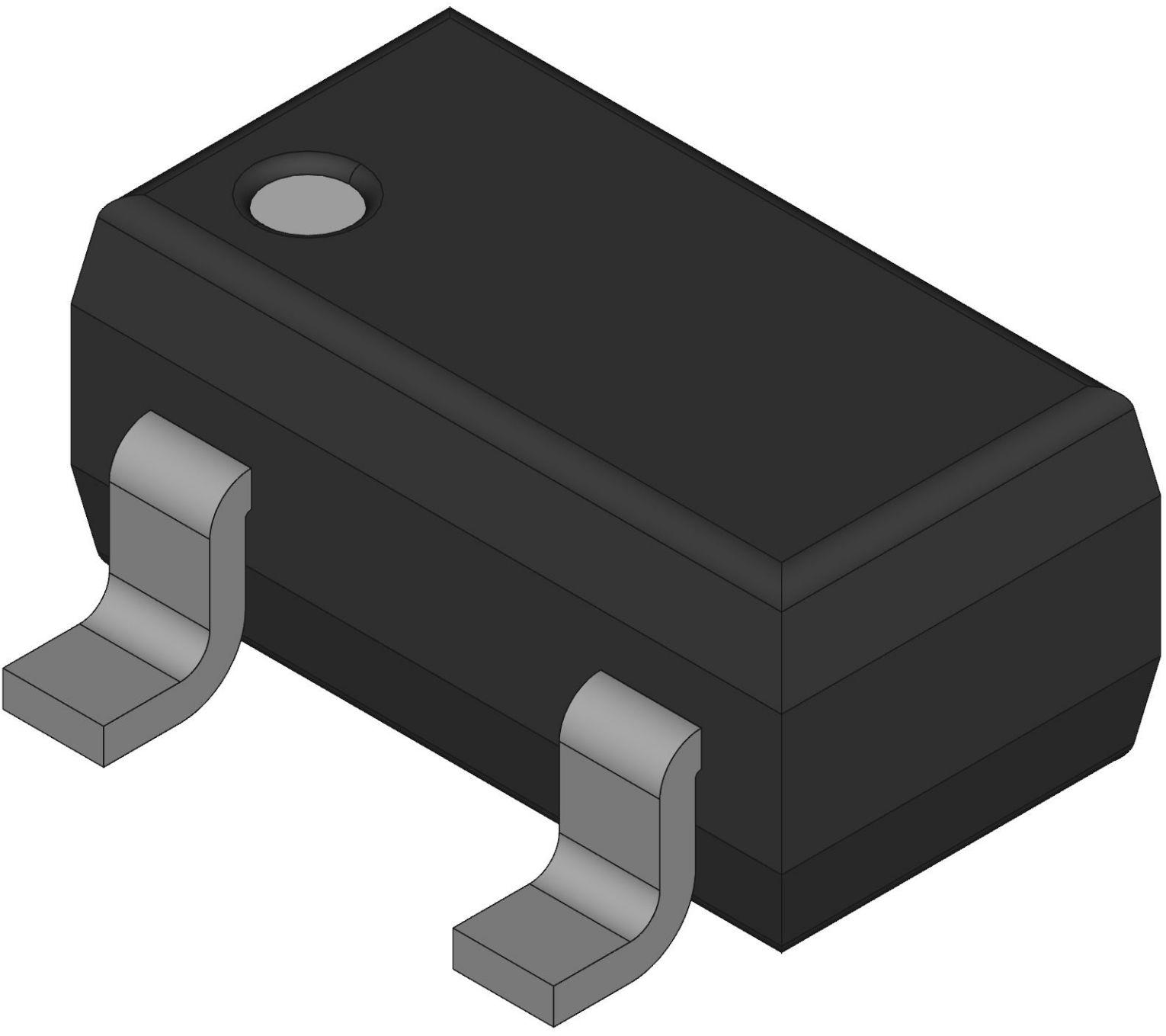 Diodes Incorporated-AH1911-W-7 | Diodes Incorporated Hall Effect Sensors Capteur d&rsquo;effet hall Hall Effect Sensor 1mA Omnipolar 1.8V/2.5V/3.3V/5V 3-Pin SC-59 T/R