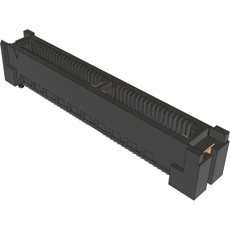 Samtec-HSEC8-140-01-S-DV-A-WT Raccordement de bord de carte Conn High Speed Combo Card Edge SKT 80 POS 0.8mm Solder ST SMD EDGE RATE® Tray