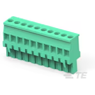 TE Connectivity-1-284047-0 Steckverbinder, Klemmenblöcke Conn Eurostyle Block F 10 POS 5.08mm Screw ST Cable Mount 15A/Contact