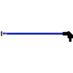 LED Light Pipe Round Blue Flexible