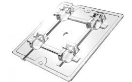 Carclo Technical Plastics-12773 Lentes ópticos Square Optical Lens PMMA