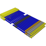 Samtec-BDRA-SCC31-02-12-0300 Kabelbaugruppen Koaxial Micro Wave Coaxial Cable Assembly