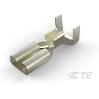 TE Connectivity-61945-2 Raccordement de terminaux Quick Disconnect Terminal 16-18AWG Steel F 14.98mm Nickel Reel/Strip