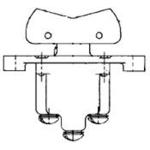 Honeywell-1TP16-3 Wippschalter Switch Rocker ON ON SPDT Screw Rocker 20A 277VAC 250VDC 745.7VA