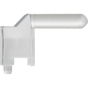 Bivar-SLP3-550-100-F Tubos de luz LED LED Light Pipe Round Right Angle Clear Rigid Bag