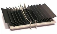 Advanced Thermal Solutions-ATS-51425D-C1-R0 Kühlkörper Heat Sink Passive BGA Spread Clip Aluminum 4.28°C/W Black Anodized