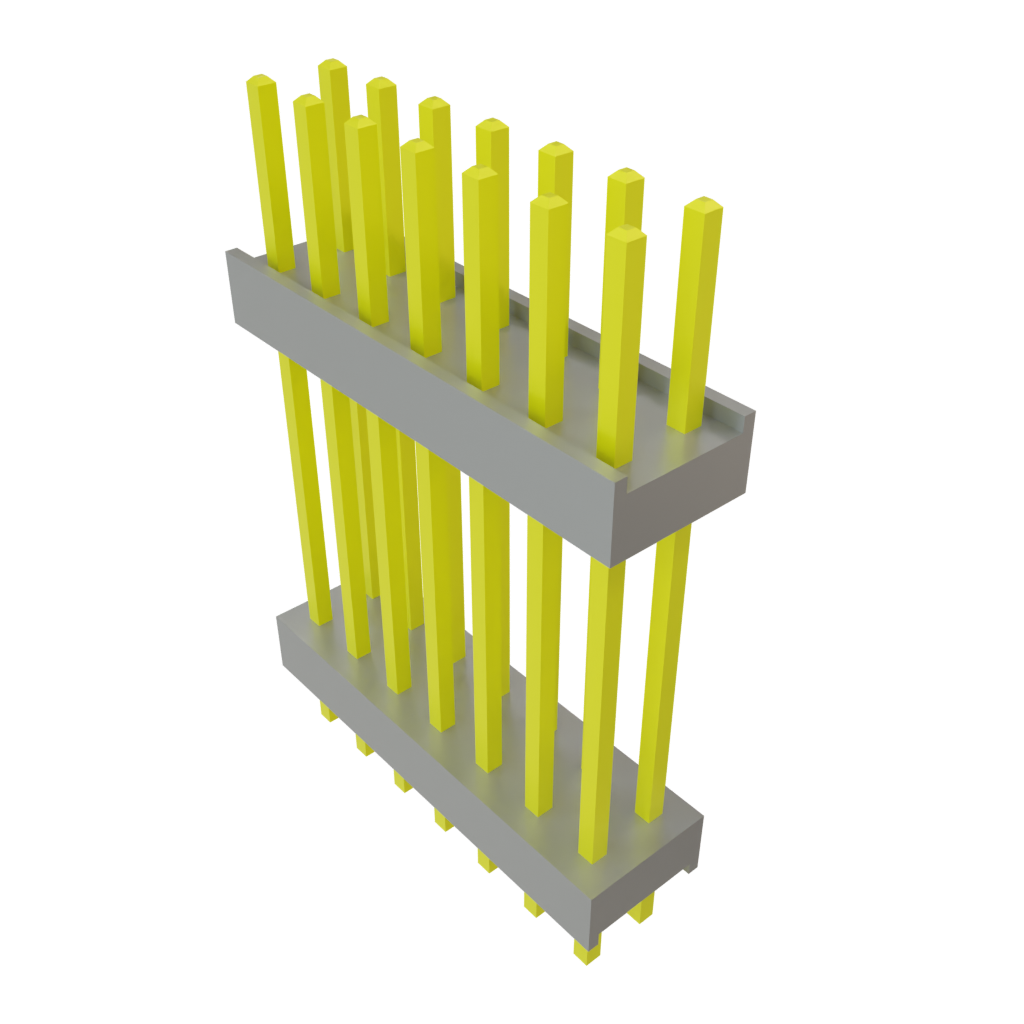 Samtec-DW-07-12-T-D-700 连接器插头及 PCB 插座 Conn Board Stacker HDR 14 POS 2.54mm Solder ST Top Entry Thru-Hole Bulk