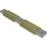 Conn One Piece Board Stacker HDR 80 POS 1mm Solder ST SMD Tube