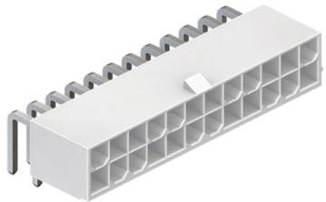 CnC Tech, LLC-4282-1-0200-24-SP Steckverbinderleisten und Leiterplattenbuchsen Conn Wire to Board M 24 POS 4.2mm Solder RA Side Entry Thru-Hole Tray