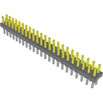 Conn Unshrouded Header HDR 46 POS 2mm Solder ST Top Entry Thru-Hole Bulk