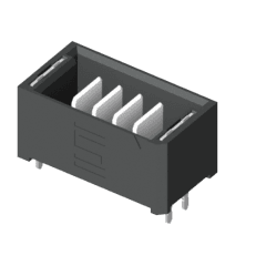 Samtec-UMPT-04-02.5-T-V-S-W-M-TR Connector Headers and PCB Receptacles Conn Ultra Micro Terminal Strip HDR 4Power POS 2mm Solder ST SMD T/R