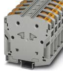 PHOENIX CONTACT-3260163 连接器接线板 Conn High-Current Terminal Block 2 POS Push-In Spring T DIN Rail 232A