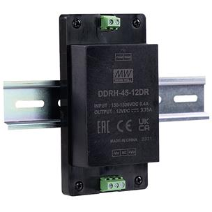 Mean Well Enterprises-DDRH-45-15DR Convertitore da DC a DC e modulo di regolazione della commutazione Module DC-DC 800VIN 1-OUT 15V 3A 45W 5-Pin Tray