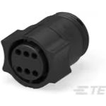 Conn Circular SKT 6 POS Crimp ST Cable Mount 6 Terminal 1 Port Bag