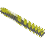 Conn Unshrouded Header HDR 108 POS 2.54mm Solder ST Top Entry Thru-Hole Bulk