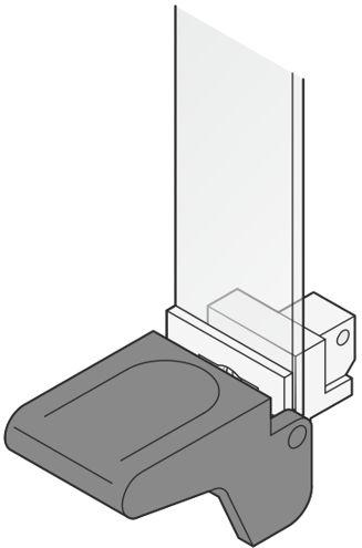 Schroff GmbH-20817345 null Black Plastic Lever/Die-cast Zinc Base/UL 94 V-1 Extractor Card