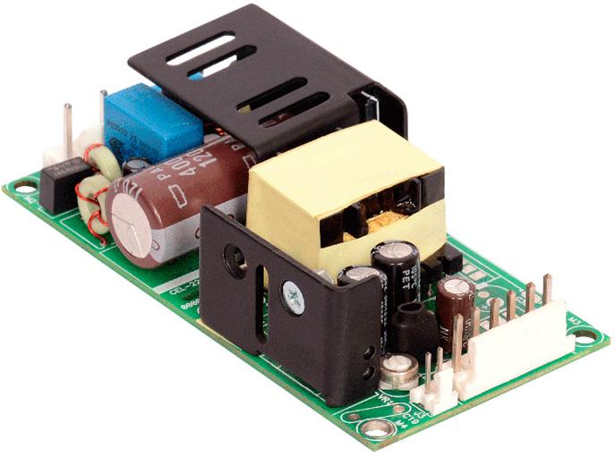 Bel Power Solutions-MBC40-1005G AC-DC-Spannungsversorgung AC/DC Power Supply Single-OUT 5.1V 8A 40W Medical