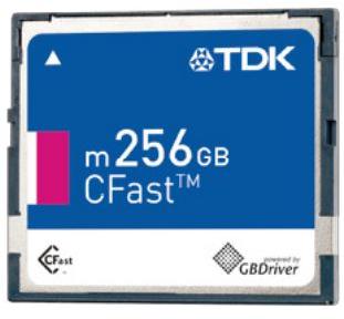 TDK-CAE1B256GTFDWB00EAA0 Flash-Karten Flash Card 256G-byte 3.3V CFast Box