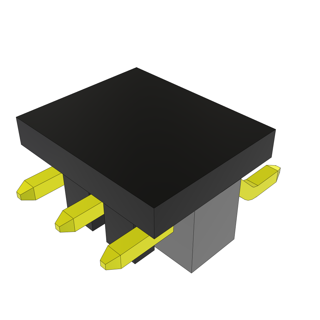 Samtec-TSM-103-04-L-SH-P-TR Cabezales del conector y receptáculos PCB Conn Unshrouded Header HDR 3 POS 2.54mm Solder RA Side Entry SMD T/R