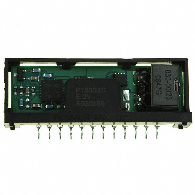 Texas Instruments-PT6303CT Convertisseur CC en CC et module de régulateur de commutation Module DC-DC 1-OUT 3.3V 3A 12-Pin SIP SMD Module