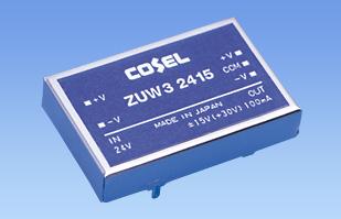 COSEL-ZUW32412 Convertisseur CC en CC et module de régulateur de commutation Module DC-DC 24VIN 2-OUT -12V/12V 0.13A 3.12W 5-Pin