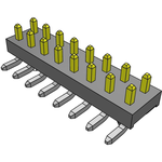 Samtec-TMM-108-05-S-D-SM-A-M-TR Steckverbinderleisten und Leiterplattenbuchsen Conn Unshrouded Header HDR 16 POS 2mm Solder ST Top Entry SMD T/R