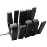 Advanced Thermal Solutions-ATS-PCB1066 Kühlkörper Heat Sink Passive Finger Thru-Hole Aluminum 10.2°C/W Black Anodized