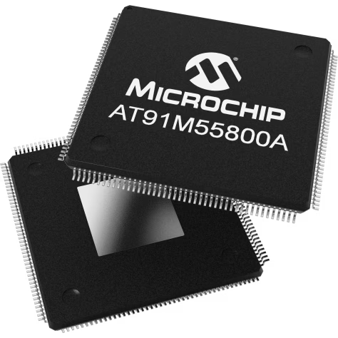 Microchip Technology-AT91M55800A-33AU Microcontrollers - MCUs MCU 16-bit/32-bit ARM7TDMI RISC 2.5V/3.3V/5V 176-Pin LQFP Tray