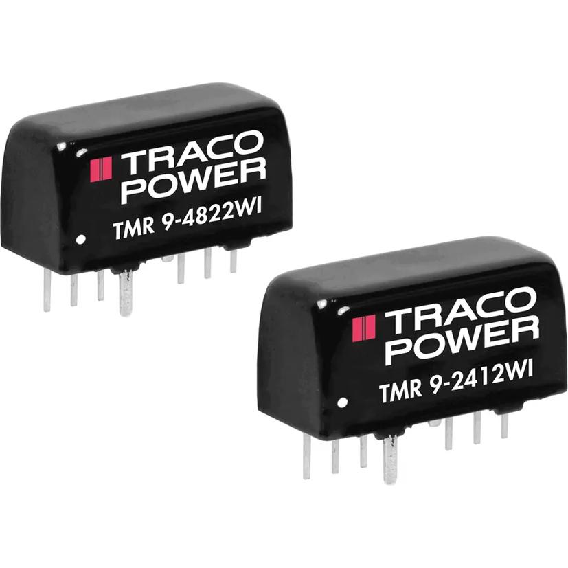 Traco Power-TMR 9-2423WI DC to DC Converter and Switching Regulator Module Module DC-DC 24VIN 2-OUT -15V/15V -0.3A/0.3A 9W 10-Pin SIP Module