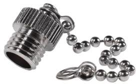 Bel Fuse-SS-12800-011 Steckverbinderzubehör Connector Accessories Cap Straight Brass Metallic Nickel