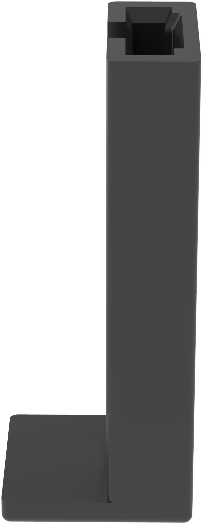 Panduit-UCCCUL-X130 null Cable Management, Clip Acetal Black Edge Mount Bag