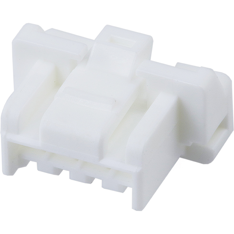 Molex-5024390400 Einzeladersteckverbinder, Gehäuse Conn Housing PL 4 POS 2mm Crimp ST Cable Mount White CLIK-Mate™ Bag