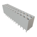 Conn Socket Strip SKT 22 POS 2.54mm Solder ST Top Entry Thru-Hole TIGER CLAW™ Tube