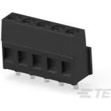 TE Connectivity-796949-5 连接器接线板 Conn Eurostyle Block M 5 POS 5.08mm Solder ST Thru-Hole 17.5A/Contact Box