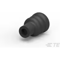 TE Connectivity-2822354-1 Connector Accessories Connector Accessories Rubber Plug Straight NBR Black Bag