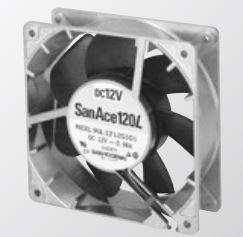 SANYO DENKI-9GL1212H1D01 Gebläse und Lüfter DC Fan Axial Ball Bearing 12V 120 X 120 X 38mm Sensor