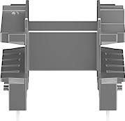 TDK-B66206C1014T001 Ferritzubehör Ferrite Accessories Coil Former Black Polyterephthalate