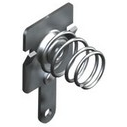 Keystone Electronics-5204 Batteriekontakte, Klemmen und Halter Battery Spring Contact 1 Cells AAA/AAAA/N/12V Size Steel