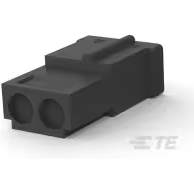 TE Connectivity-1-480318-9 Einzeladersteckverbinder, Gehäuse Conn Housing PL 2 POS 5.08mm Crimp ST Cable Mount Black Package