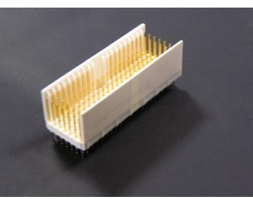 Amphenol Communications Solutions-HM2P66PK5111GCLF Steckverbinder, Mutterplatine Conn Hard Metric HDR 110 POS 2mm Press Fit ST Thru-Hole Tray
